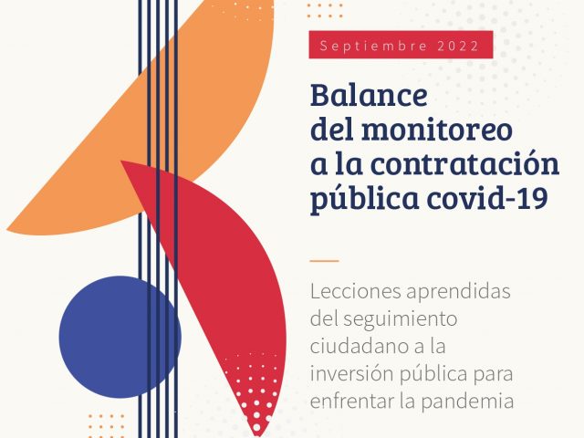 Balance del monitoreo a la contratación pública covid-19