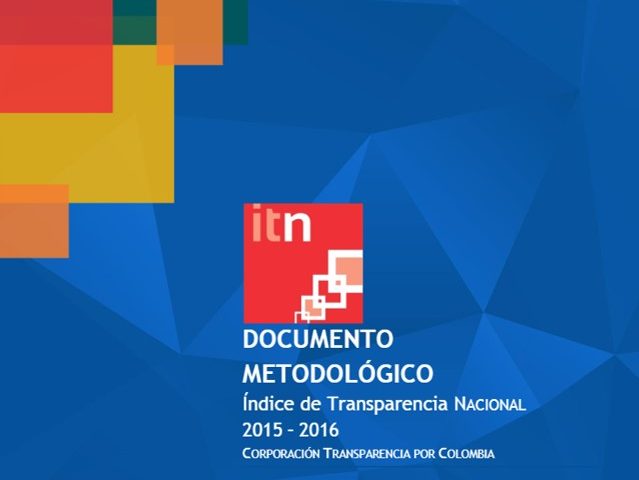 Documento Metodológico ITN 2015 – 2016
