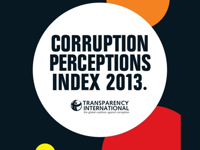 Índice de Percepción de la Corrupción 2013