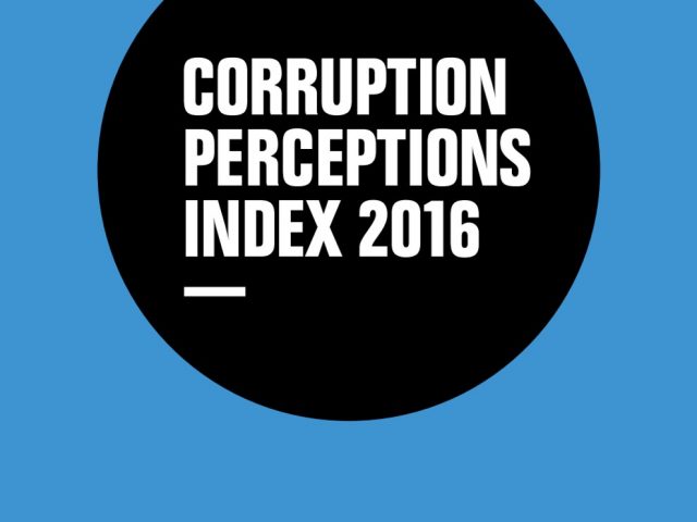 Índice Percepción de la Corrupción 2016