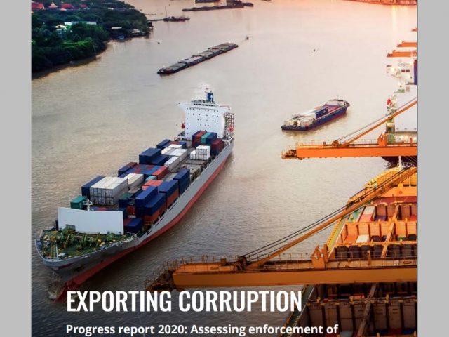 Informe Exportación de Corrupción 2020
