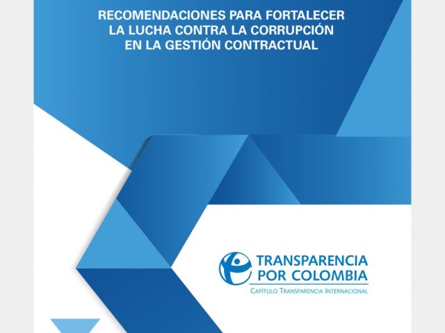 Recomendaciones para fortalecer la lucha contra la corrupción en la gestión contractual